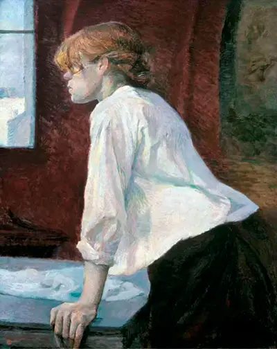 The Laundress Henri de Toulouse-Lautrec